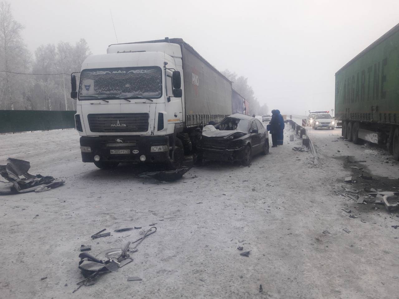 В ДТП на трассе Тюмень-Омск погибло 5 человек В ДТП на трассе Тюмень-Омск погибло 5 человек