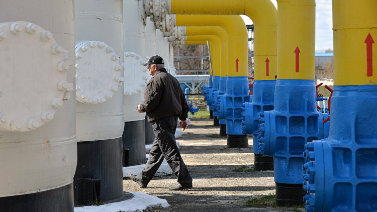 Украина вновь увеличила отбор газа из хранилищ