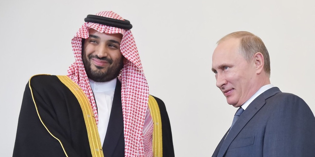 Путин и принц саудовской аравии